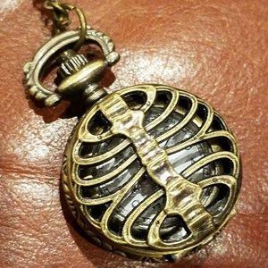 STEAMPUNK Ladies Pendant Pocket Watch chain  LAST ONE !